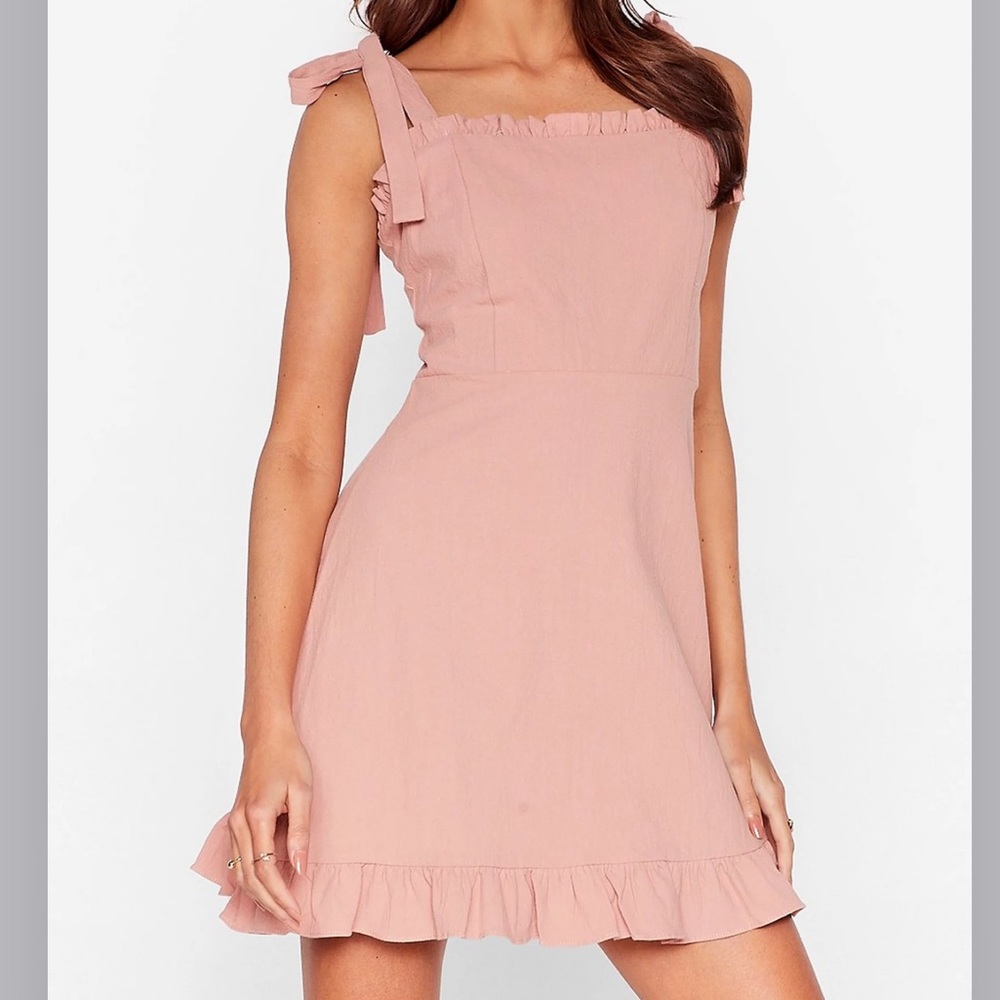 Brand new Nasty Gal dress in white!